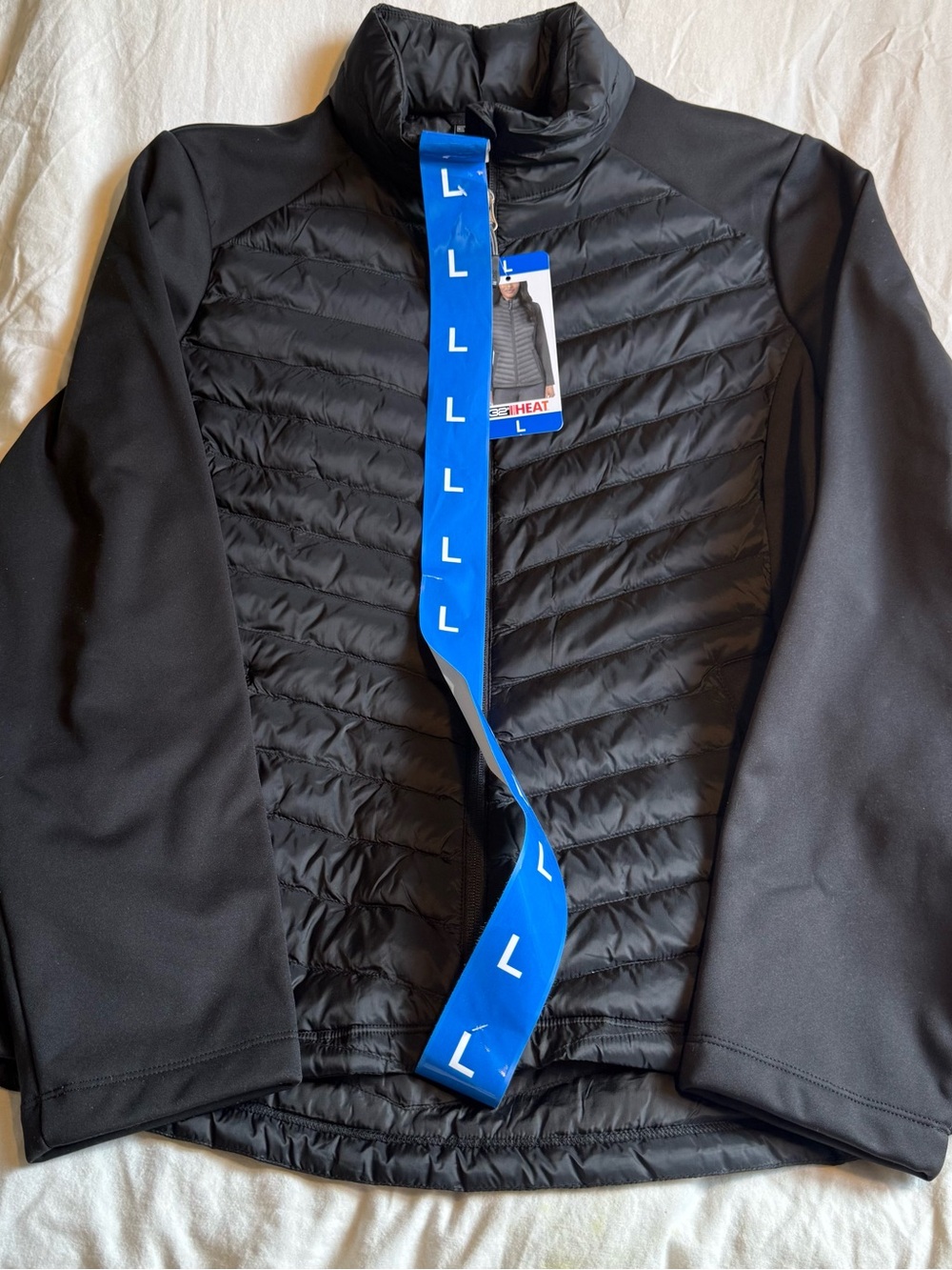 Lightweight Quilted Black Jacket